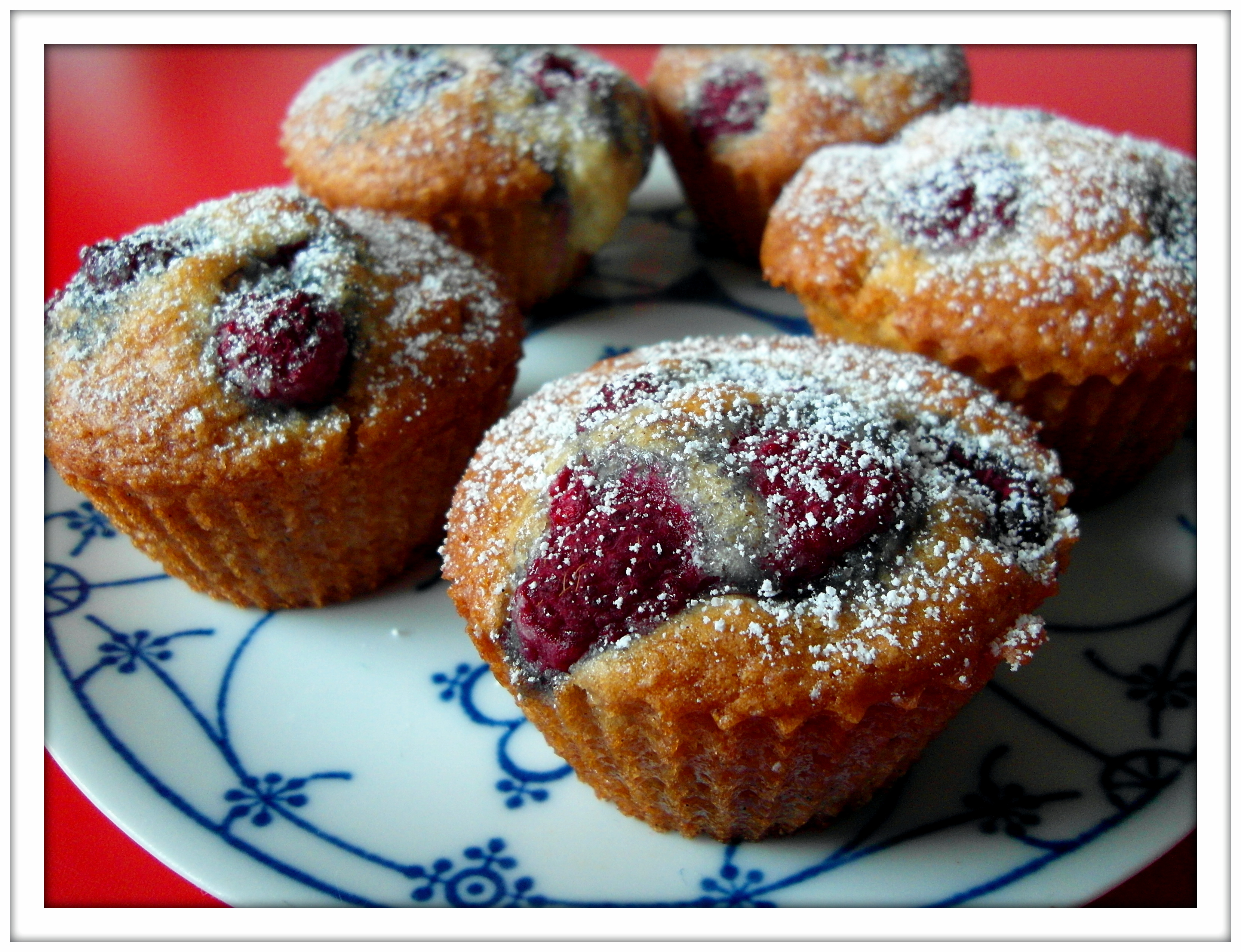 Himbeer Muffins Mit Sahne - Rezepte Suchen